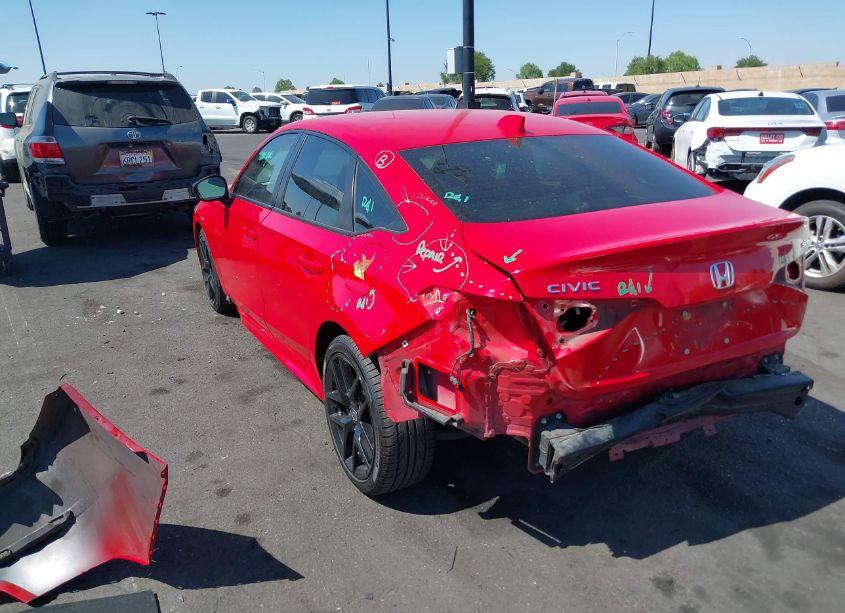 Photo 15 of 2022 Honda Civic SPORT (VIN 2HGFE2F56NH556876)