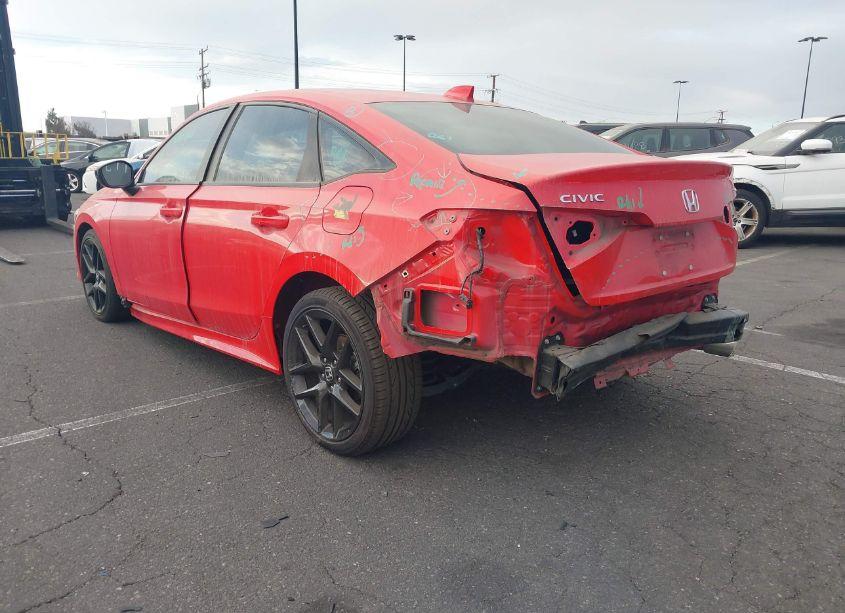 Photo 3 of 2022 Honda Civic SPORT (VIN 2HGFE2F56NH556876)