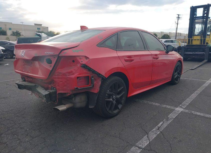 Photo 4 of 2022 Honda Civic SPORT (VIN 2HGFE2F56NH556876)