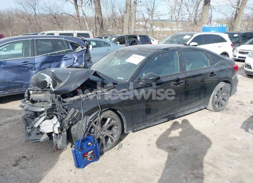 Photo 2 of 2022 Honda Civic SPORT (VIN 2HGFE2F56NH559406)