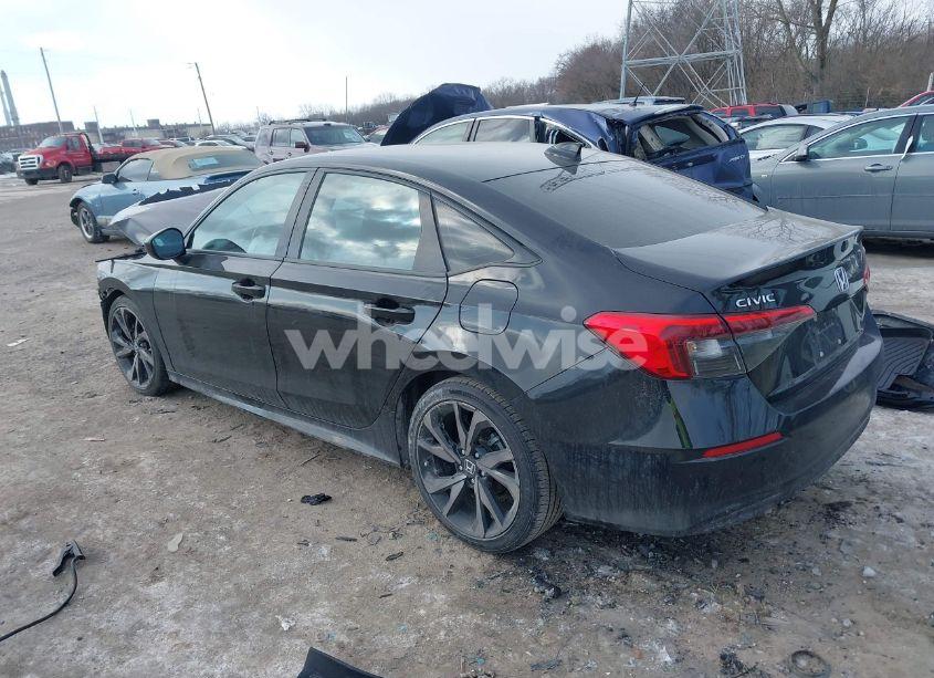 Photo 3 of 2022 Honda Civic SPORT (VIN 2HGFE2F56NH559406)