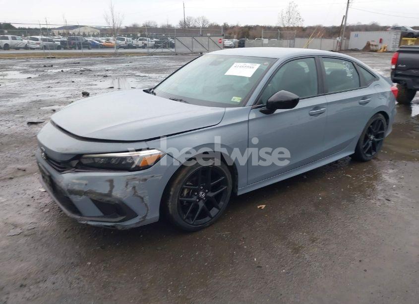 Photo 2 of 2022 Honda Civic SPORT (VIN 2HGFE2F56NH561351)