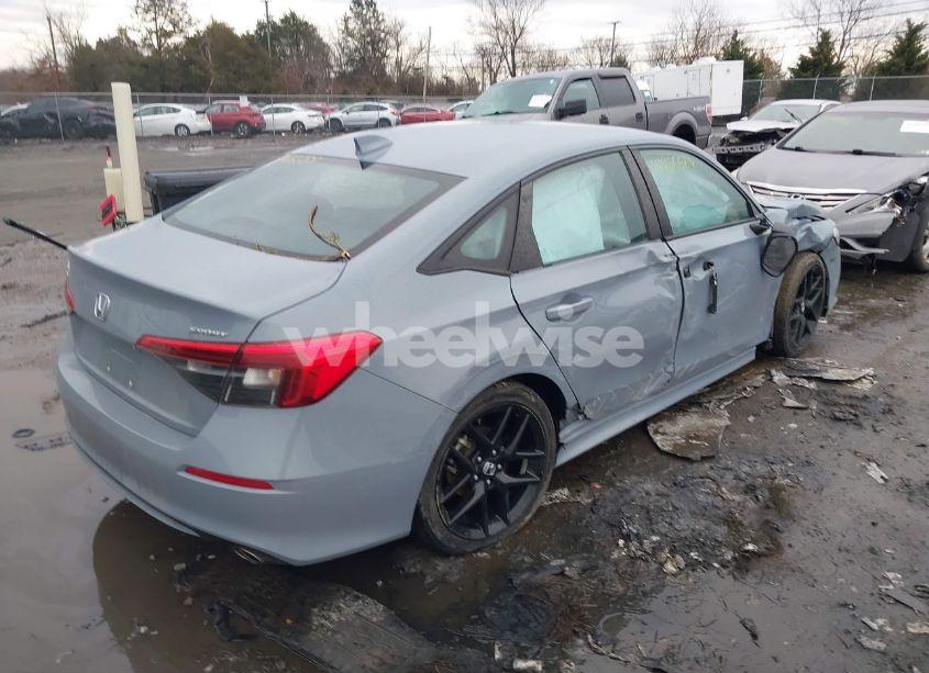 Photo 4 of 2022 Honda Civic SPORT (VIN 2HGFE2F56NH561351)
