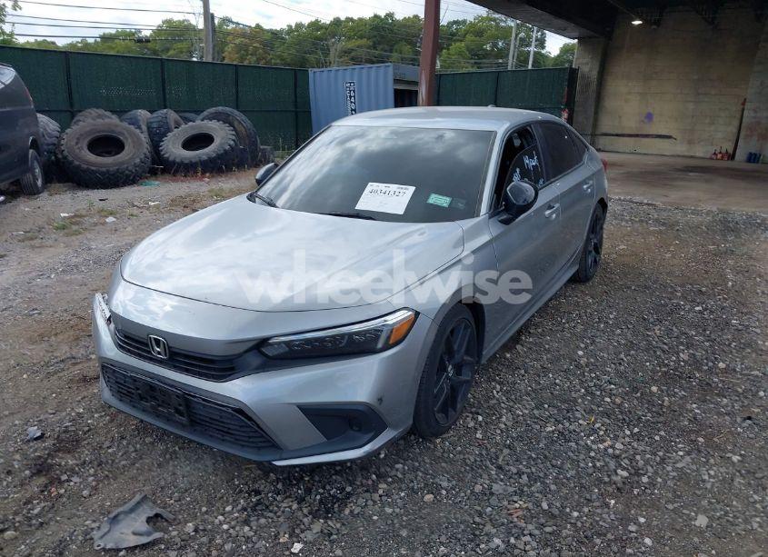 Photo 2 of 2022 Honda Civic SPORT (VIN 2HGFE2F56NH592308)