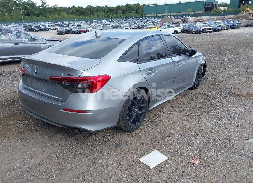 Photo 4 of 2022 Honda Civic SPORT (VIN 2HGFE2F56NH592308)