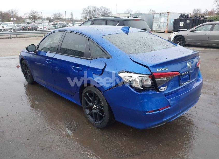 Photo 3 of 2022 Honda Civic SPORT (VIN 2HGFE2F56NH595922)