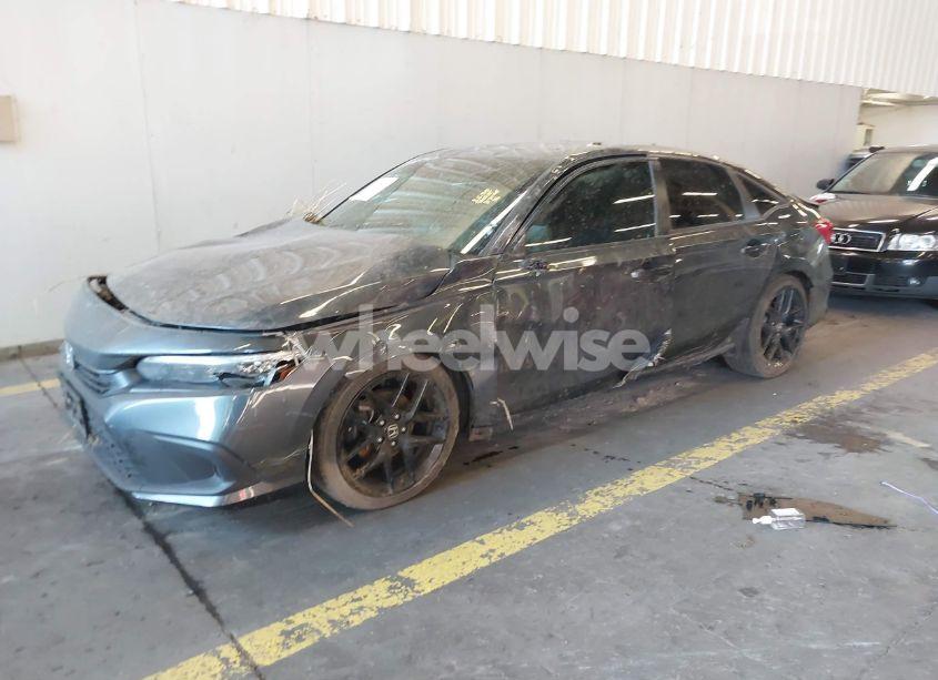 Photo 2 of 2022 Honda Civic SPORT (VIN 2HGFE2F56NH599405)