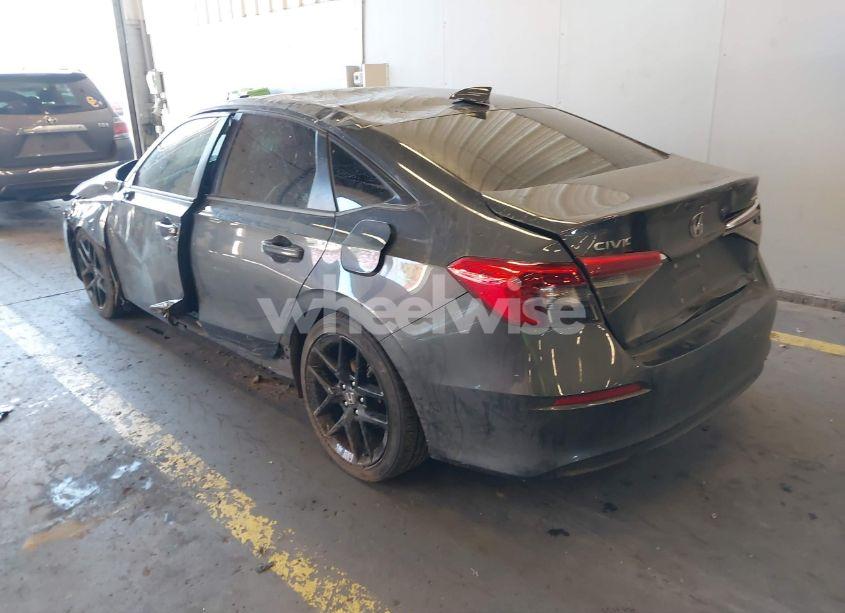 Photo 3 of 2022 Honda Civic SPORT (VIN 2HGFE2F56NH599405)