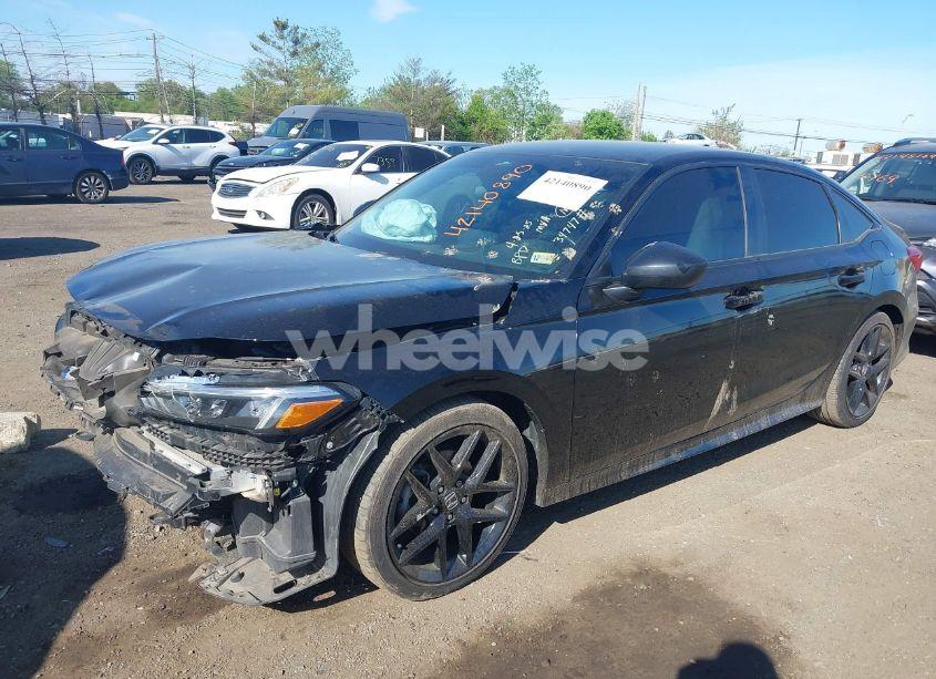 Photo 2 of 2022 Honda Civic SPORT (VIN 2HGFE2F56NH606823)