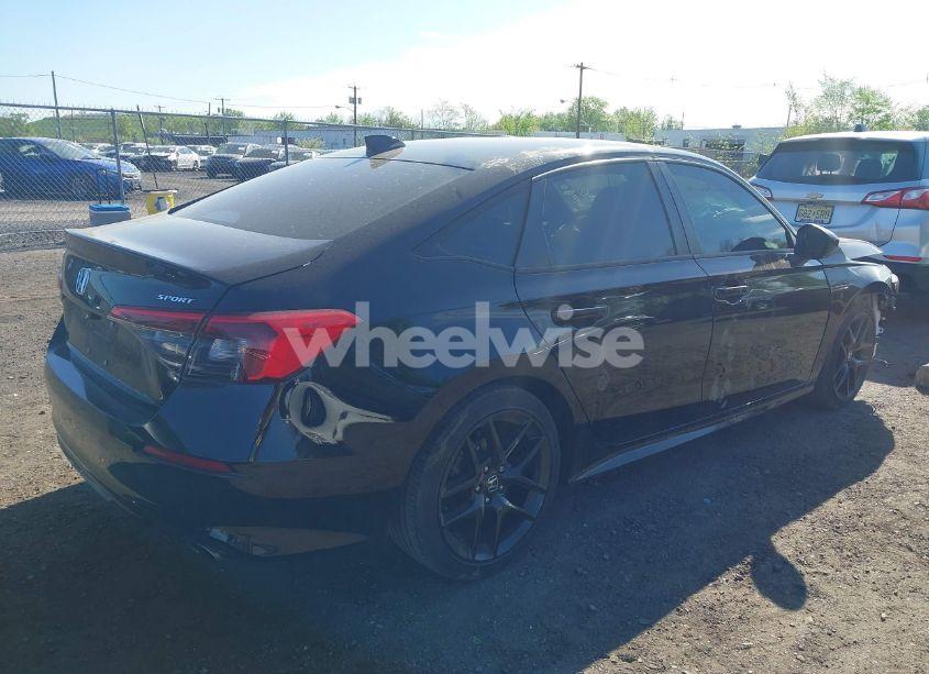 Photo 4 of 2022 Honda Civic SPORT (VIN 2HGFE2F56NH606823)