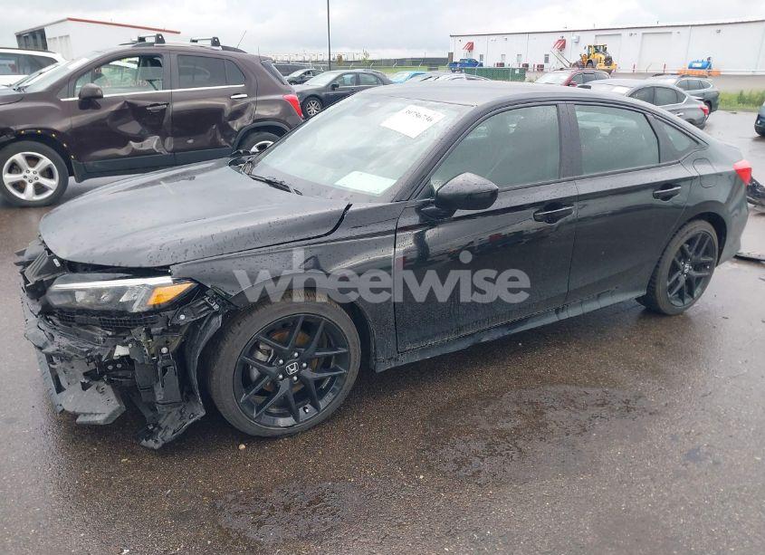 Photo 2 of 2023 Honda Civic SPORT (VIN 2HGFE2F56PH500973)