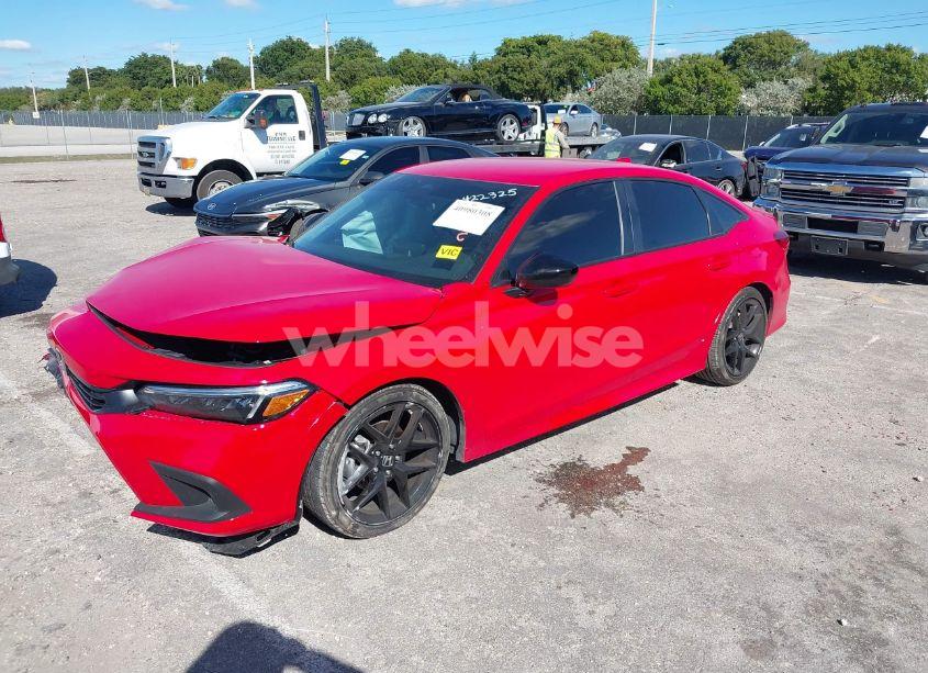 Photo 2 of 2024 Honda Civic SPORT (VIN 2HGFE2F56RH504203)