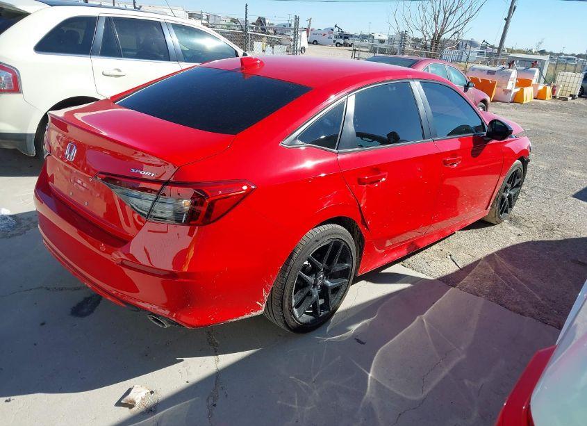 Photo 4 of 2024 Honda Civic SPORT (VIN 2HGFE2F56RH563798)