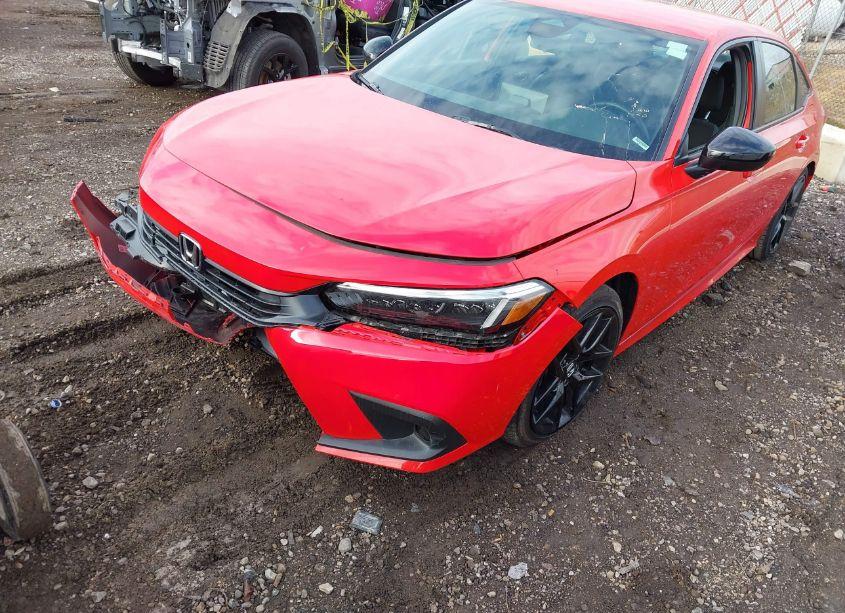 Photo 2 of 2024 Honda Civic SPORT (VIN 2HGFE2F56RH563803)