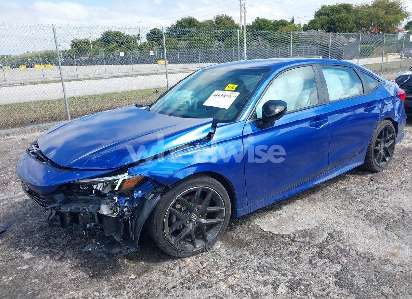 Photo 2 of 2024 Honda Civic SPORT (VIN 2HGFE2F56RH587809)