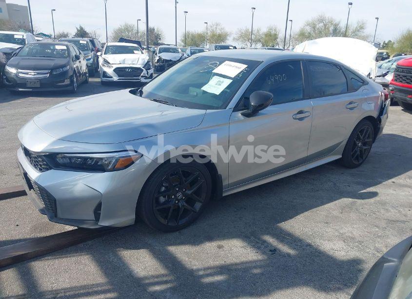 Photo 2 of 2025 Honda Civic SPORT (VIN 2HGFE2F56SH541192)