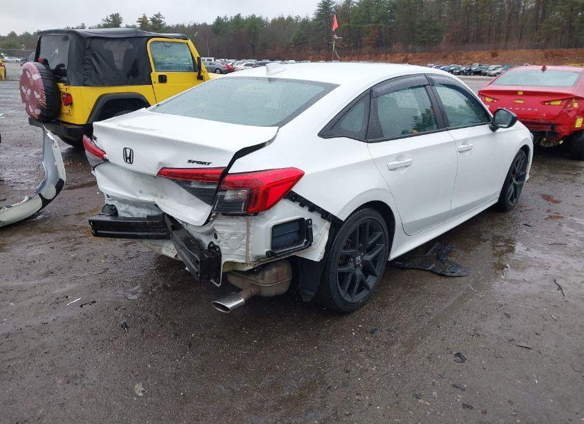 Photo 4 of 2022 Honda Civic SPORT (VIN 2HGFE2F57NH519870)