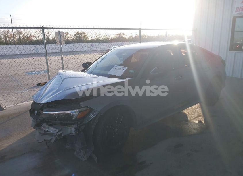 Photo 2 of 2022 Honda Civic SPORT (VIN 2HGFE2F57NH523840)