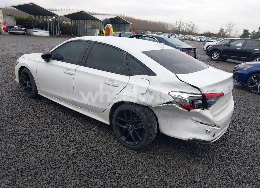 Photo 3 of 2022 Honda Civic SPORT (VIN 2HGFE2F57NH534305)