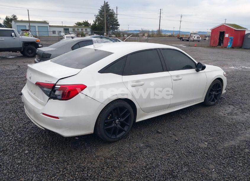 Photo 4 of 2022 Honda Civic SPORT (VIN 2HGFE2F57NH534305)