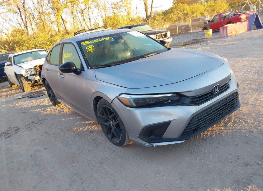 2022 Honda Civic SPORT (VIN 2HGFE2F57NH541125) main photo