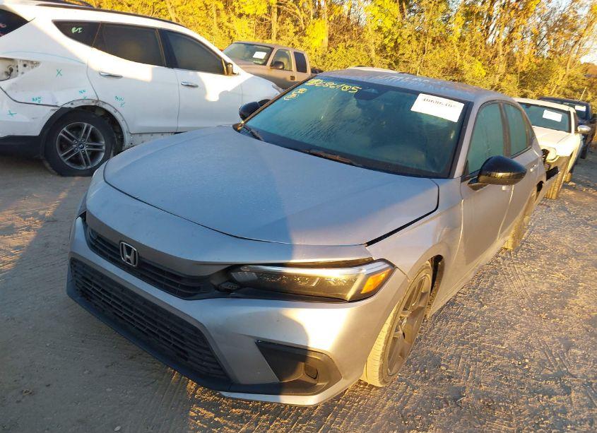 Photo 2 of 2022 Honda Civic SPORT (VIN 2HGFE2F57NH541125)