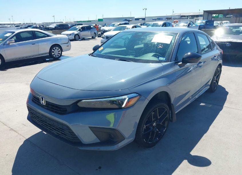 Photo 2 of 2022 Honda Civic SPORT (VIN 2HGFE2F57NH541870)
