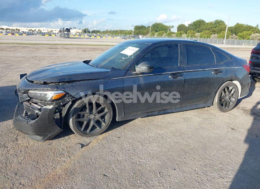 Photo 2 of 2022 Honda Civic SPORT (VIN 2HGFE2F57NH543196)