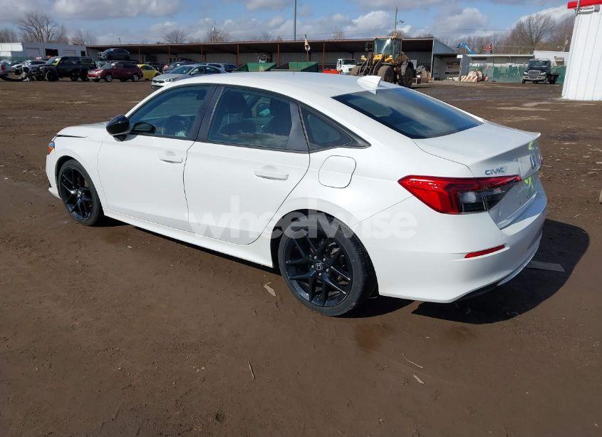 Photo 3 of 2022 Honda Civic SPORT (VIN 2HGFE2F57NH547586)