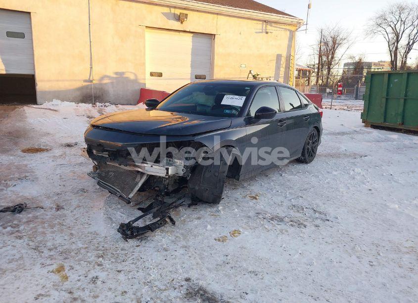 Photo 2 of 2022 Honda Civic SPORT (VIN 2HGFE2F57NH555381)