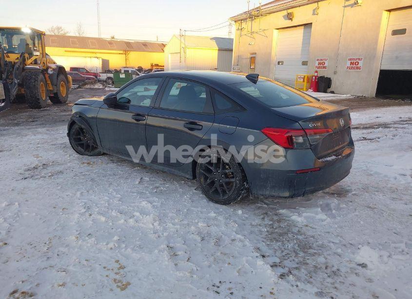 Photo 3 of 2022 Honda Civic SPORT (VIN 2HGFE2F57NH555381)