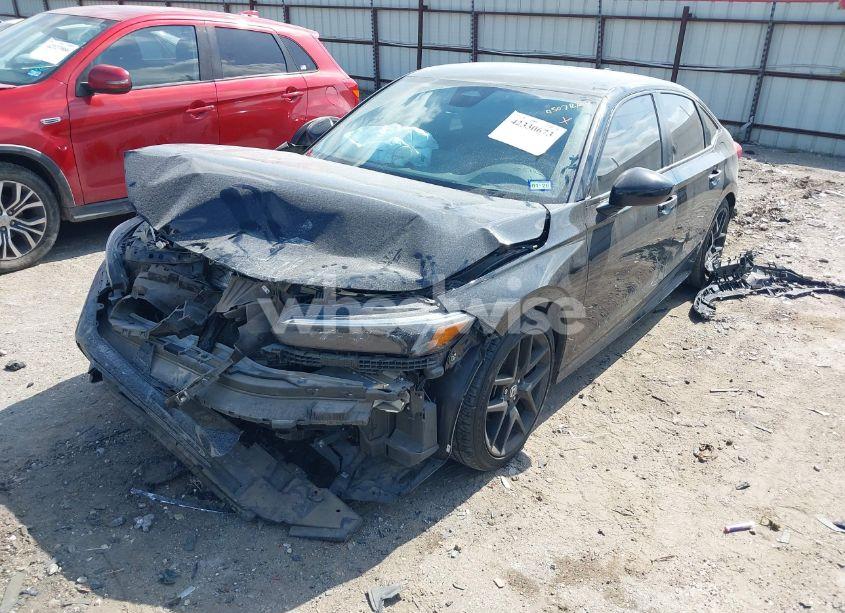 Photo 2 of 2022 Honda Civic SPORT (VIN 2HGFE2F57NH556921)