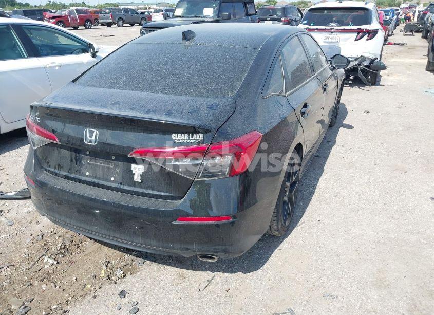 Photo 4 of 2022 Honda Civic SPORT (VIN 2HGFE2F57NH556921)