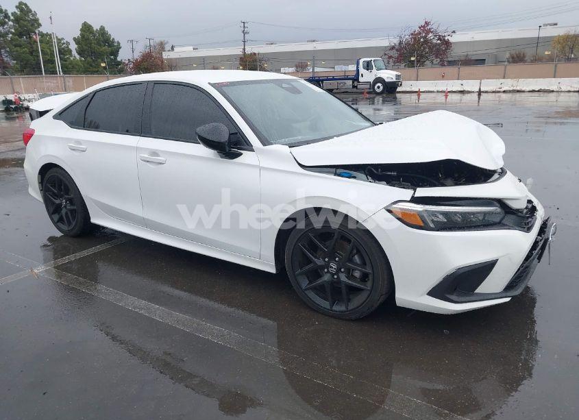 2022 Honda Civic SPORT (VIN 2HGFE2F57NH562363) main photo