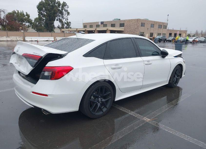 Photo 4 of 2022 Honda Civic SPORT (VIN 2HGFE2F57NH562363)