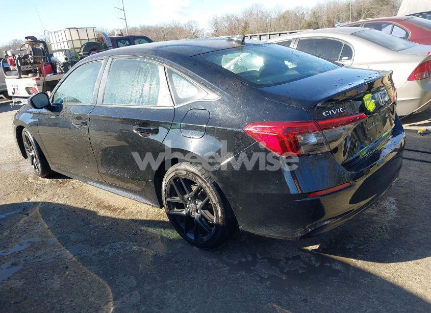 Photo 3 of 2022 Honda Civic SPORT (VIN 2HGFE2F57NH567045)