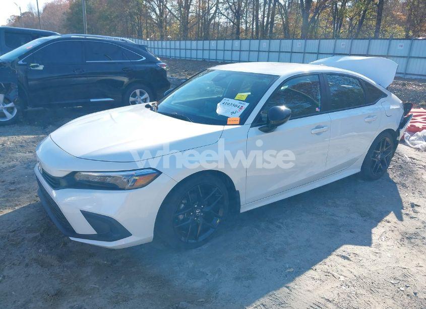 Photo 2 of 2022 Honda Civic SPORT (VIN 2HGFE2F57NH567112)