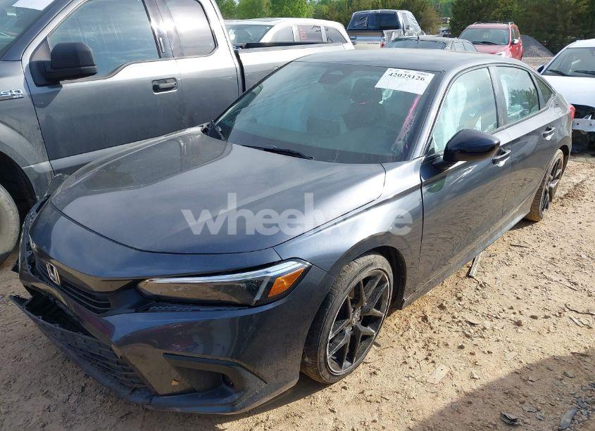 Photo 2 of 2022 Honda Civic SPORT (VIN 2HGFE2F57NH574061)