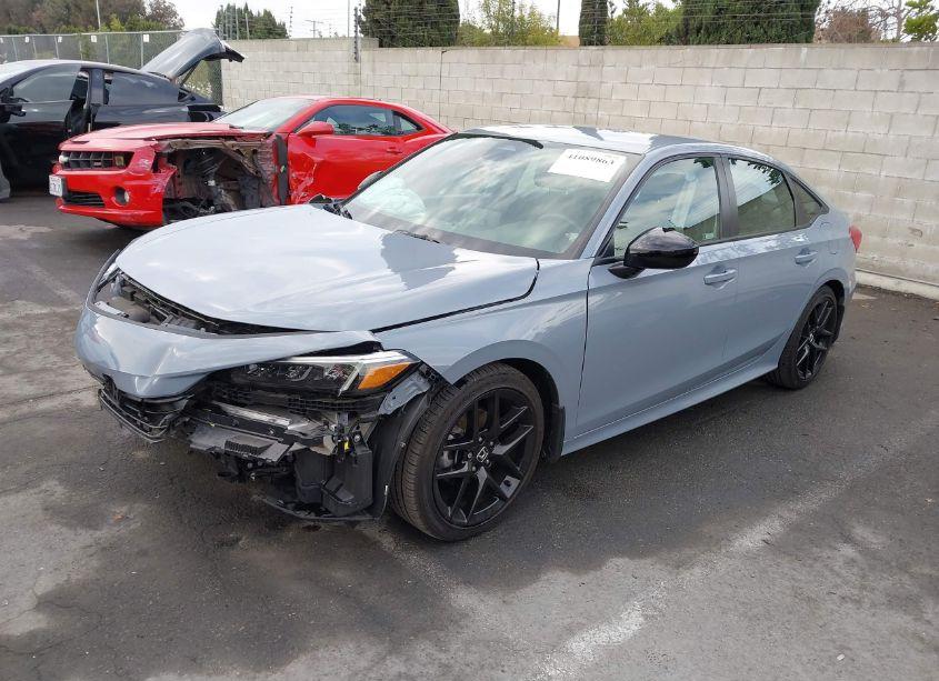 Photo 2 of 2022 Honda Civic SPORT (VIN 2HGFE2F57NH580331)