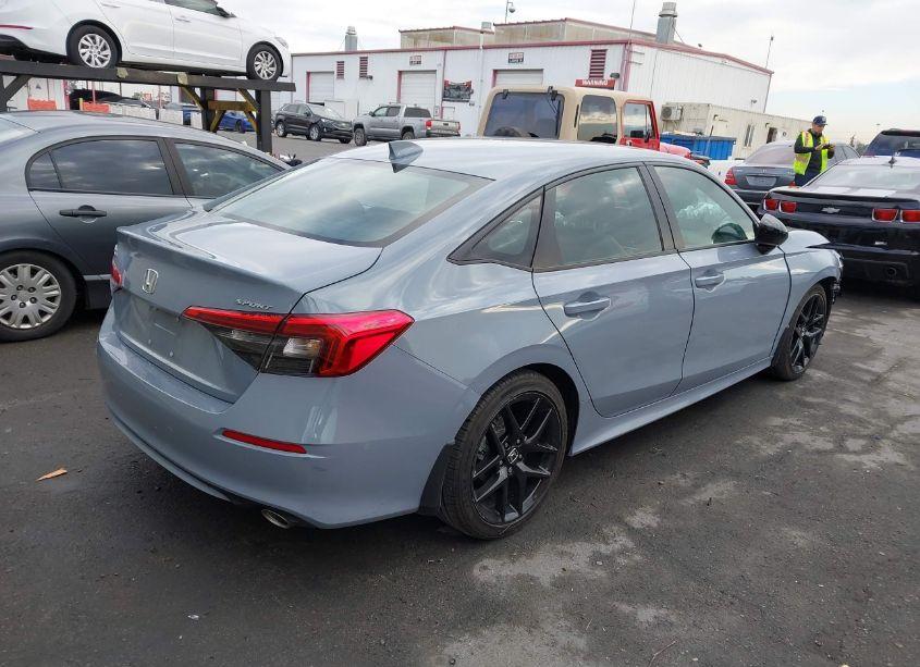 Photo 4 of 2022 Honda Civic SPORT (VIN 2HGFE2F57NH580331)