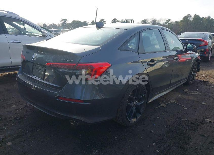 Photo 4 of 2022 Honda Civic SPORT (VIN 2HGFE2F57NH581351)