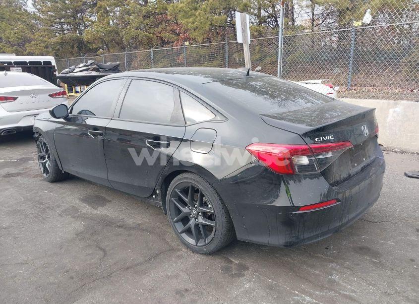 Photo 3 of 2022 Honda Civic SPORT (VIN 2HGFE2F57NH581611)