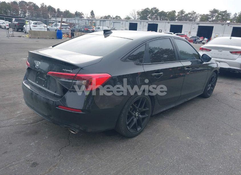 Photo 4 of 2022 Honda Civic SPORT (VIN 2HGFE2F57NH581611)