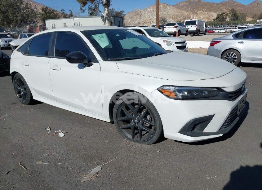 2022 Honda Civic SPORT (VIN 2HGFE2F57NH585819) main photo