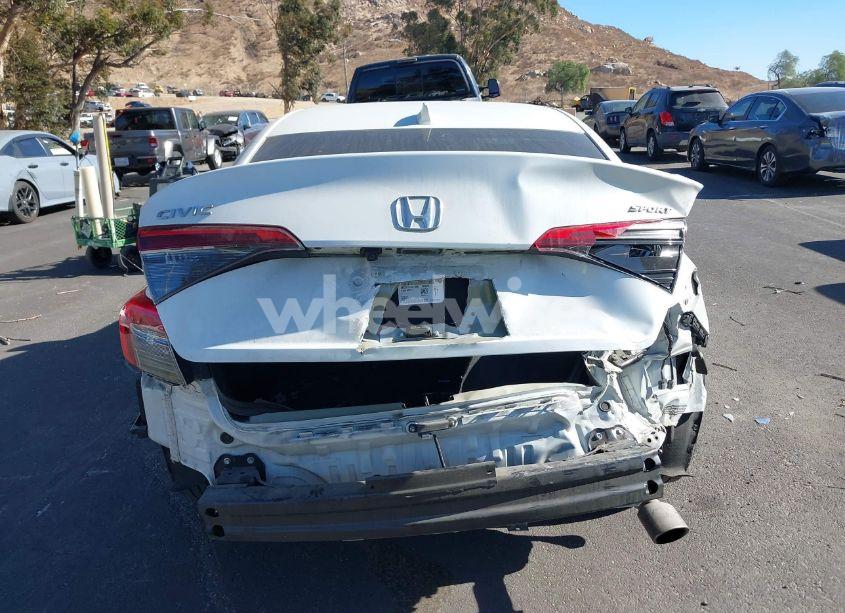 Photo 16 of 2022 Honda Civic SPORT (VIN 2HGFE2F57NH585819)