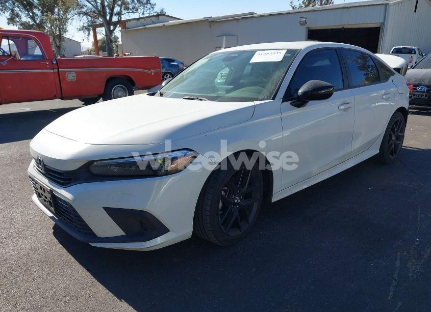Photo 2 of 2022 Honda Civic SPORT (VIN 2HGFE2F57NH585819)