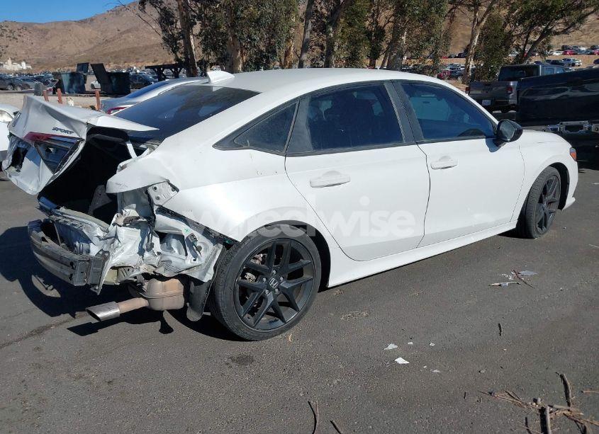 Photo 4 of 2022 Honda Civic SPORT (VIN 2HGFE2F57NH585819)