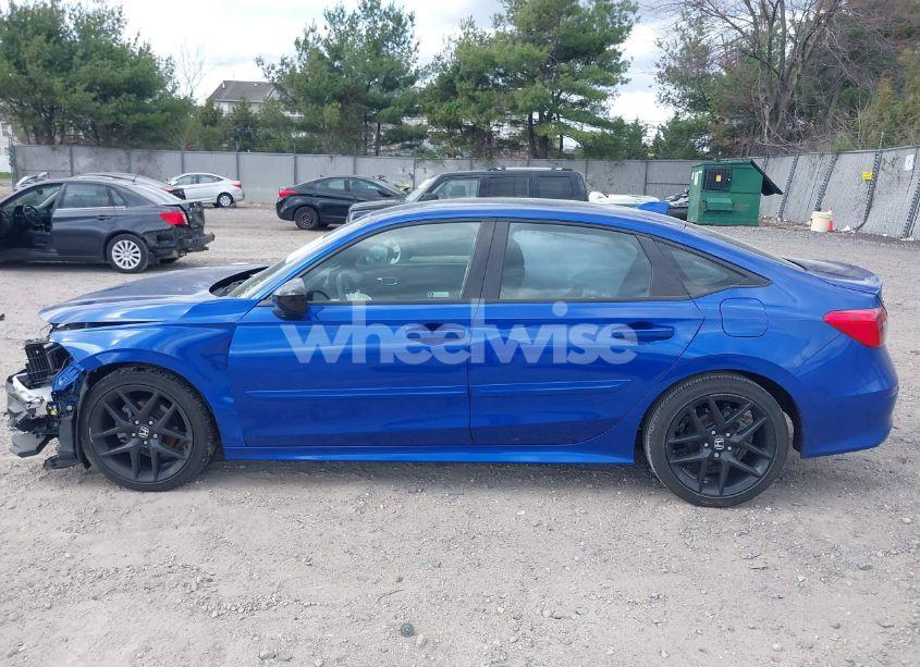 Photo 14 of 2022 Honda Civic SPORT (VIN 2HGFE2F57NH588154)