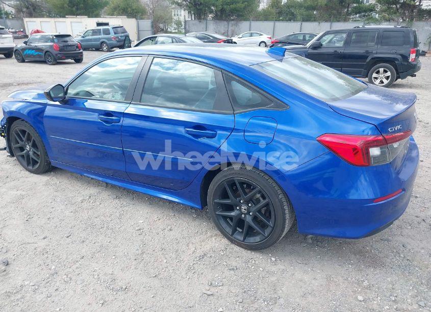 Photo 3 of 2022 Honda Civic SPORT (VIN 2HGFE2F57NH588154)