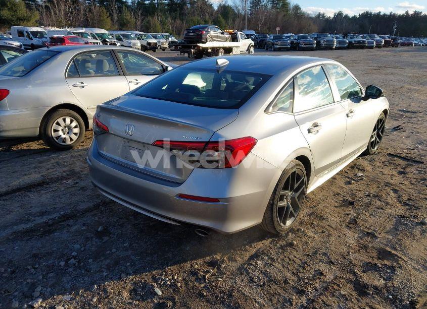 Photo 4 of 2022 Honda Civic SPORT (VIN 2HGFE2F57NH594617)